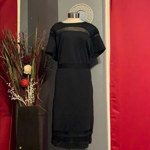 PLUS SIZE BLACK DRESS